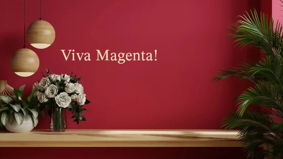 TLK Custom Homes - Viva Magenta- Pantone Color of the Year 2023
